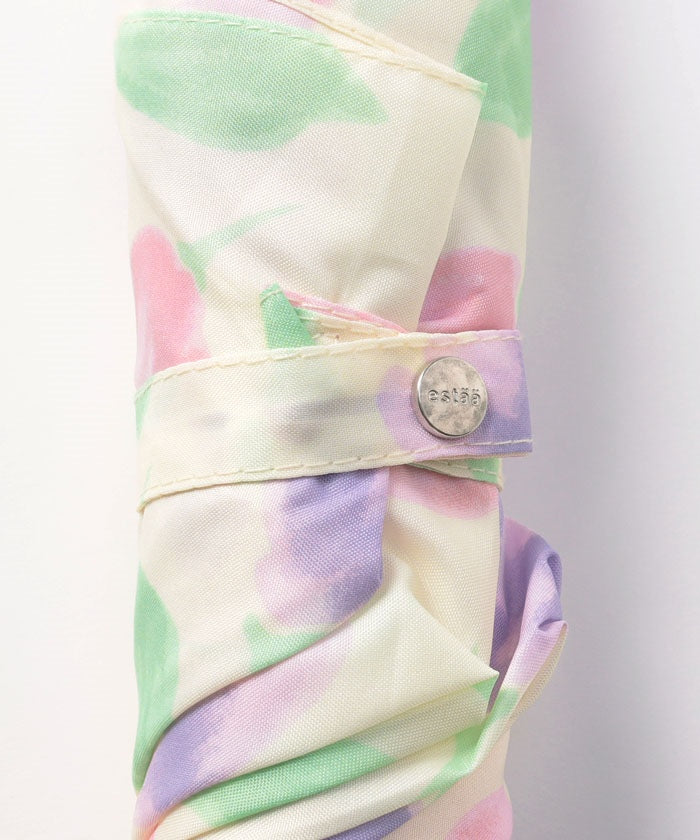 エスタ estaa 折りたたみ傘 チューリップフォレスト (ピンク) ピンク