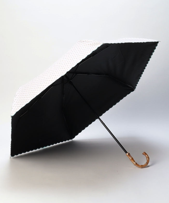 エスタ estaa 晴雨兼用折りたたみ傘 アデリアレトロ×estaa さくら草 (ペールピンク) ペールピンク