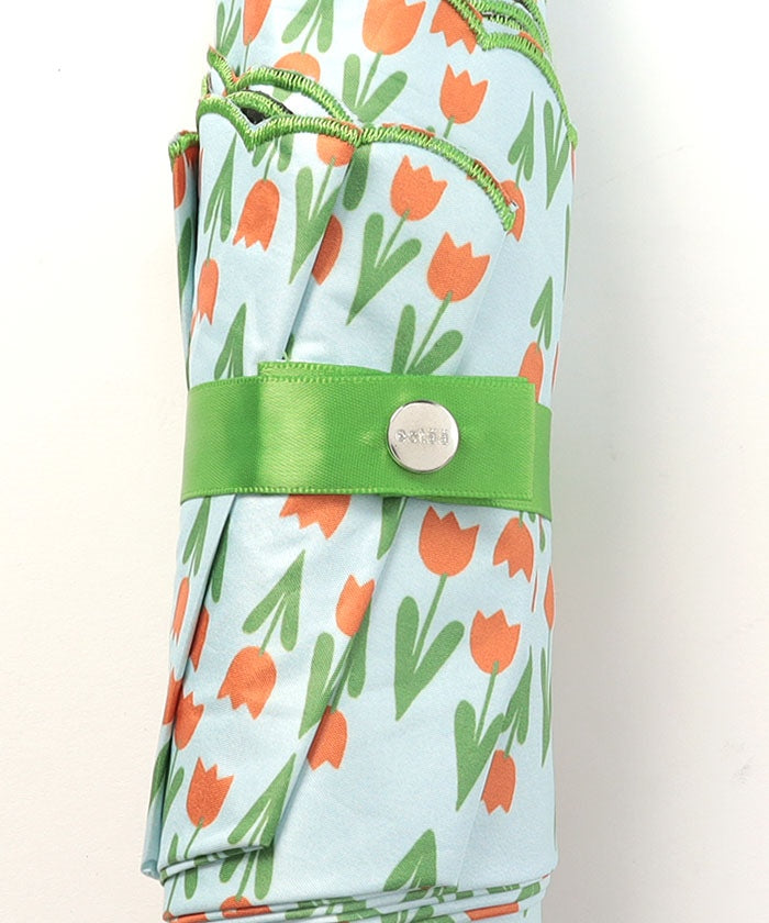 エスタ estaa 晴雨兼用折りたたみ傘 アデリアレトロ×estaa コレック (レッド) レッド