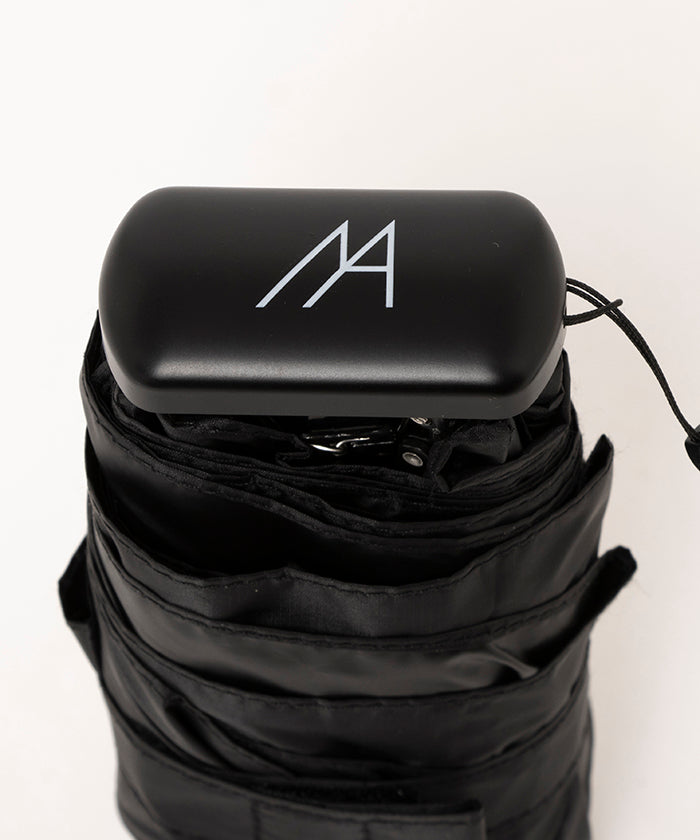 エスタ estaa 【超軽量/約124g~】マジカルテックプロ 遮光率100% 5段折りたたみ傘 晴雨兼用日傘 50cm (ブラック) ブラック