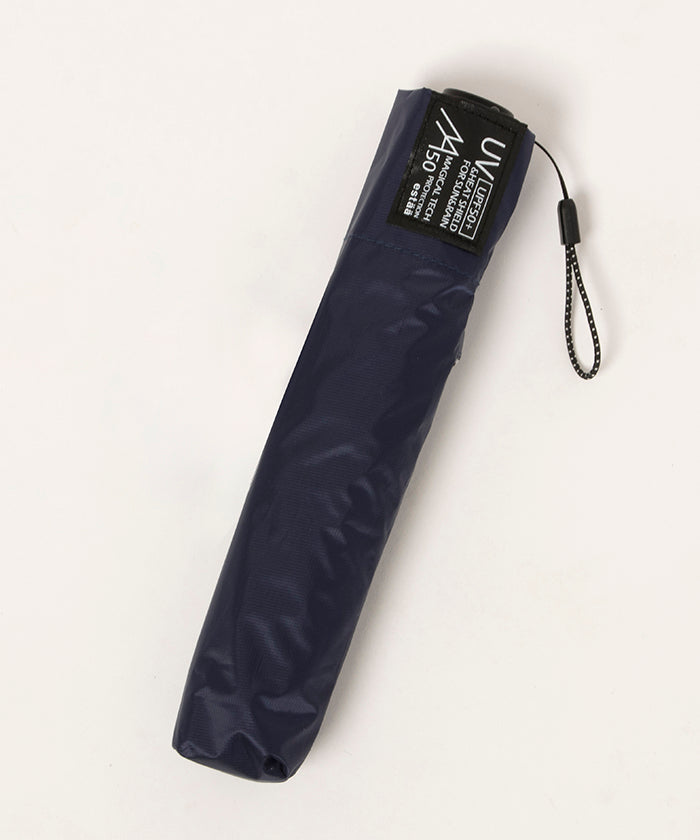 エスタ estaa 【超軽量/約82g~】マジカルテックプロ 遮光率100% 折りたたみ傘 晴雨兼用日傘 UV 50cm (ライトグレー) ライトグレー