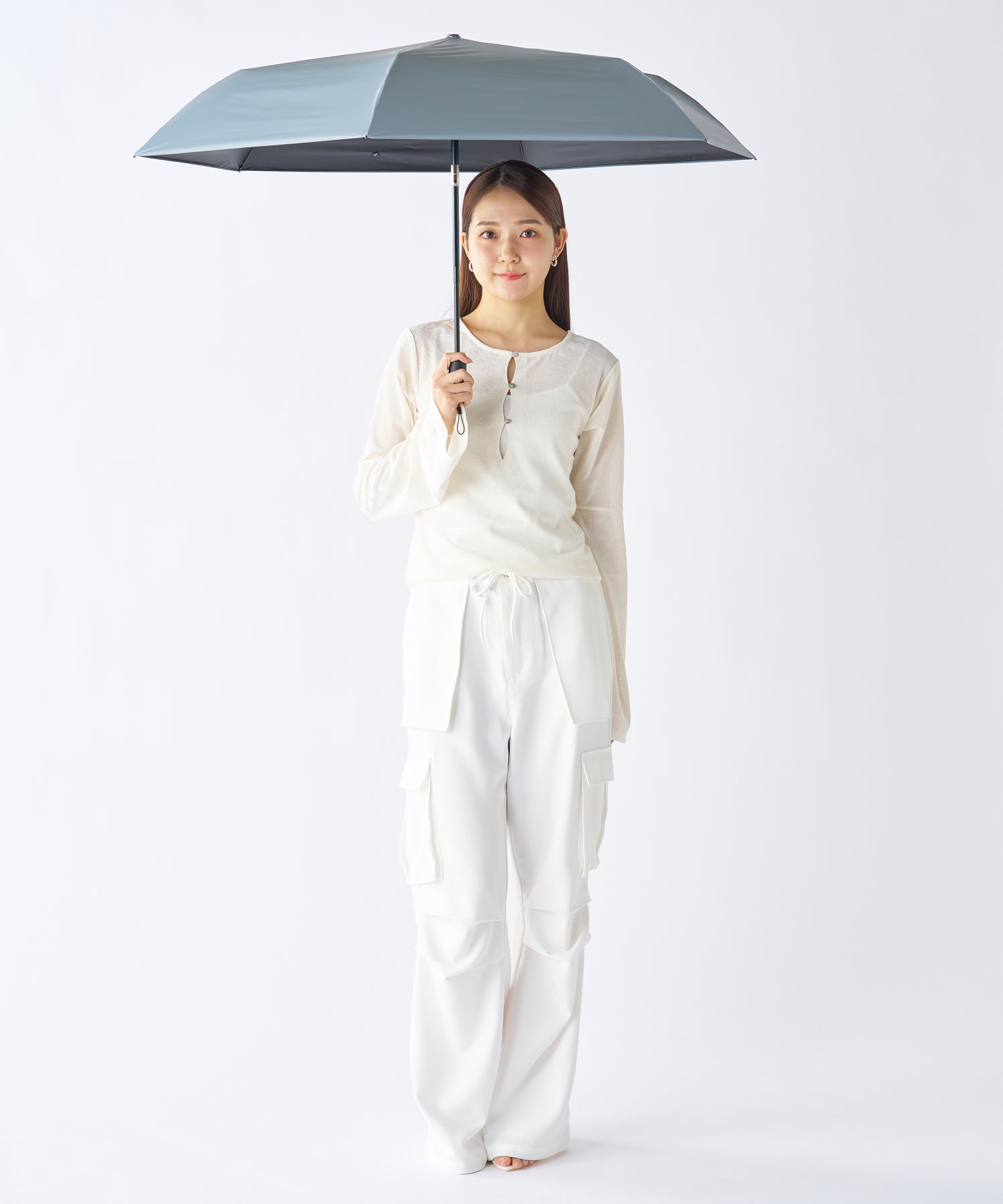 エスタ estaa 【超軽量/約240g~】マジカルテックプロ 遮光率100% 自動開閉傘 晴雨兼用日傘 UV 58cm (ブラック) ブラック