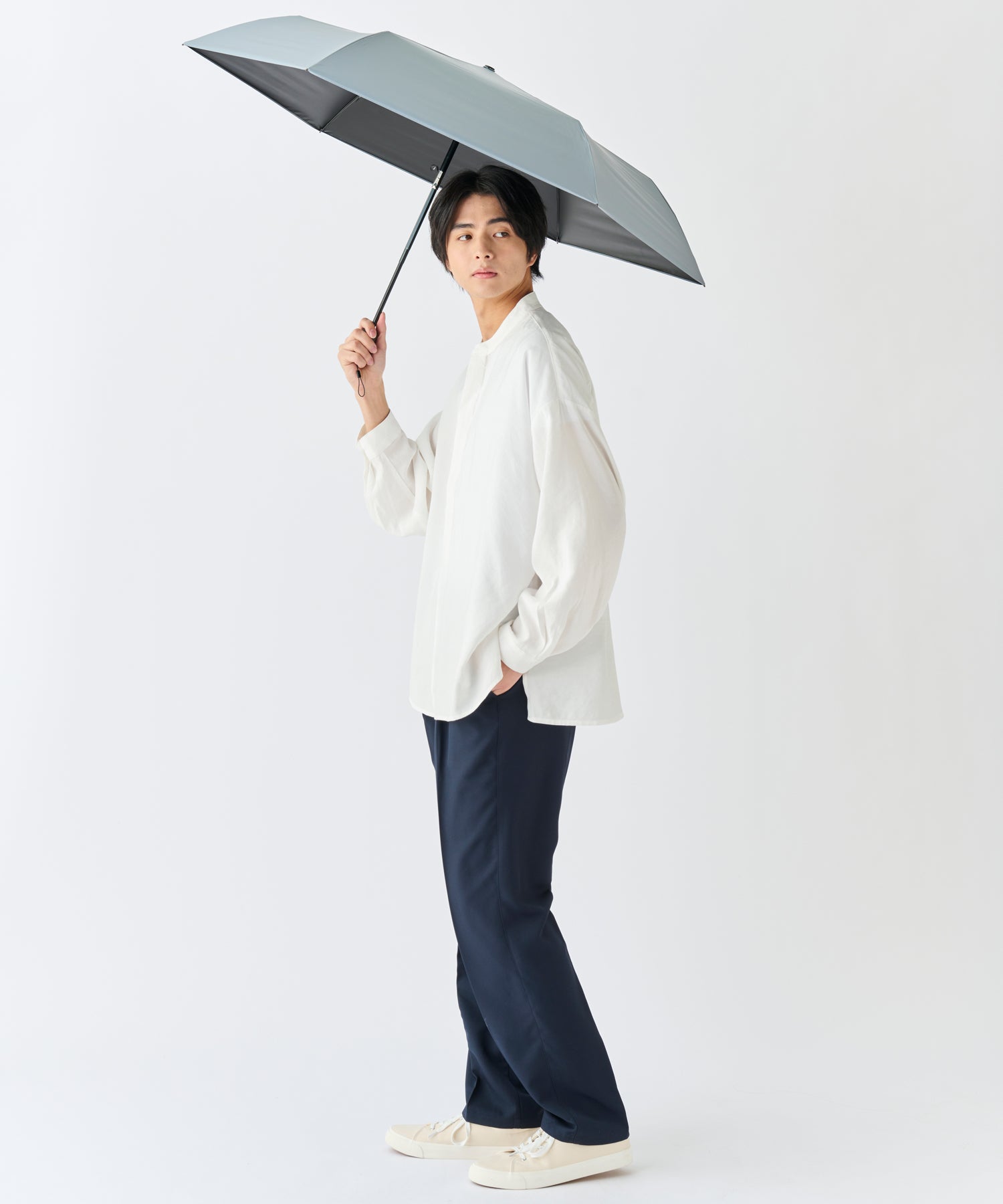 エスタ estaa 【超軽量/約240g~】マジカルテックプロ 遮光率100% 自動開閉傘 晴雨兼用日傘 UV 58cm (ブラック) ブラック