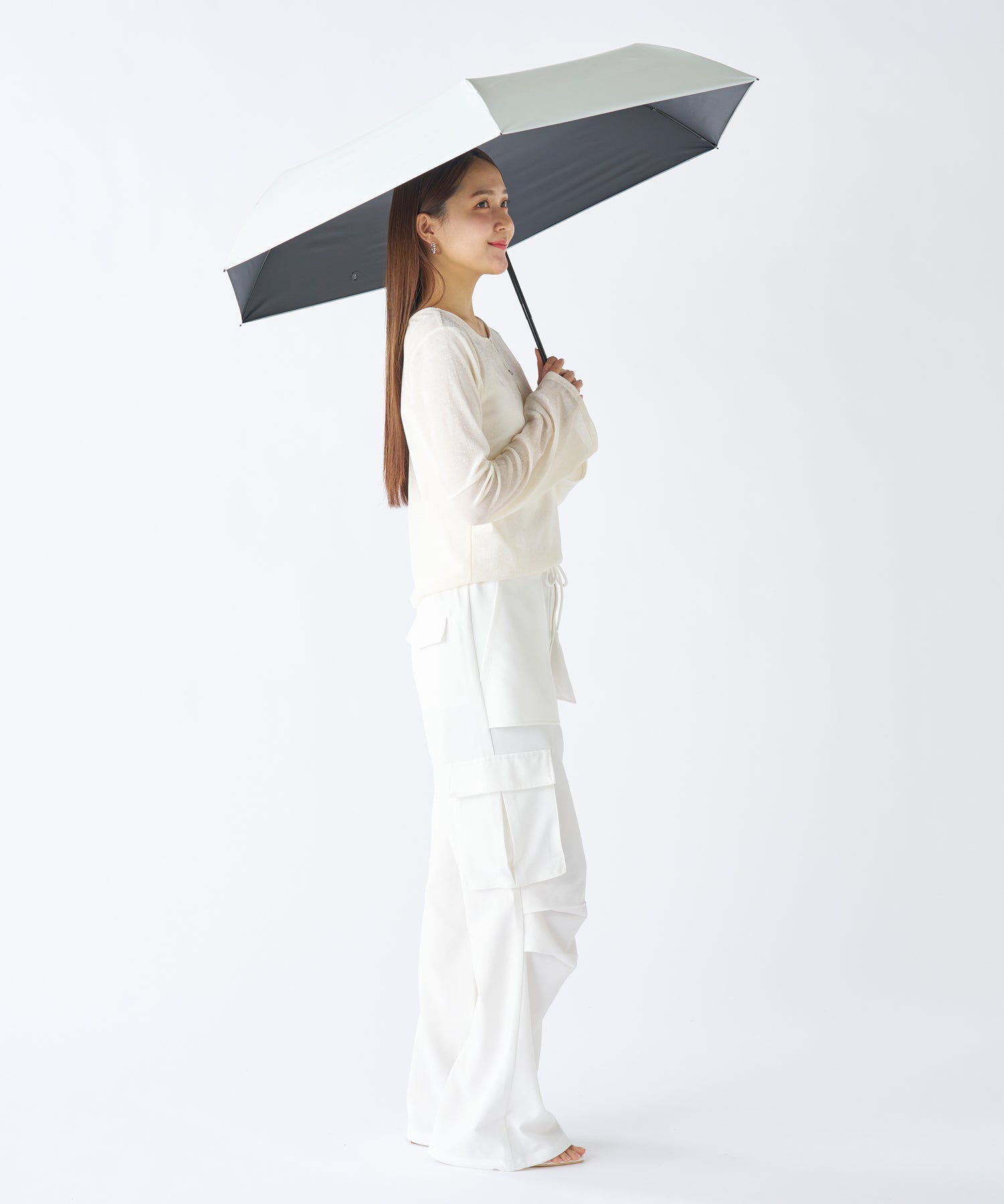 エスタ estaa 【超軽量/約240g~】マジカルテックプロ 遮光率100% 自動開閉傘 晴雨兼用日傘 UV 58cm (ペールスカイ) ペールスカイ