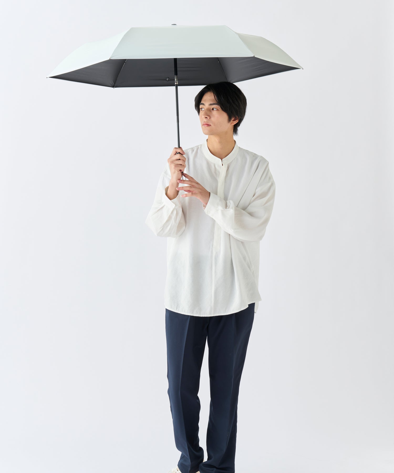 エスタ estaa 【超軽量/約240g~】マジカルテックプロ 遮光率100% 自動開閉傘 晴雨兼用日傘 UV 58cm (ペールスカイ) ペールスカイ