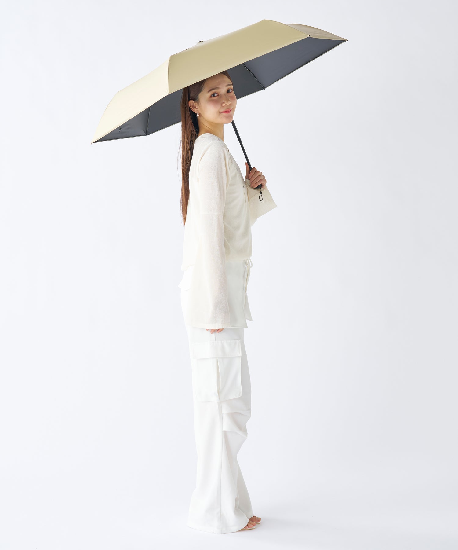 エスタ estaa 【超軽量/約240g~】マジカルテックプロ 遮光率100% 自動開閉傘 晴雨兼用日傘 UV 58cm (ペールスカイ) ペールスカイ