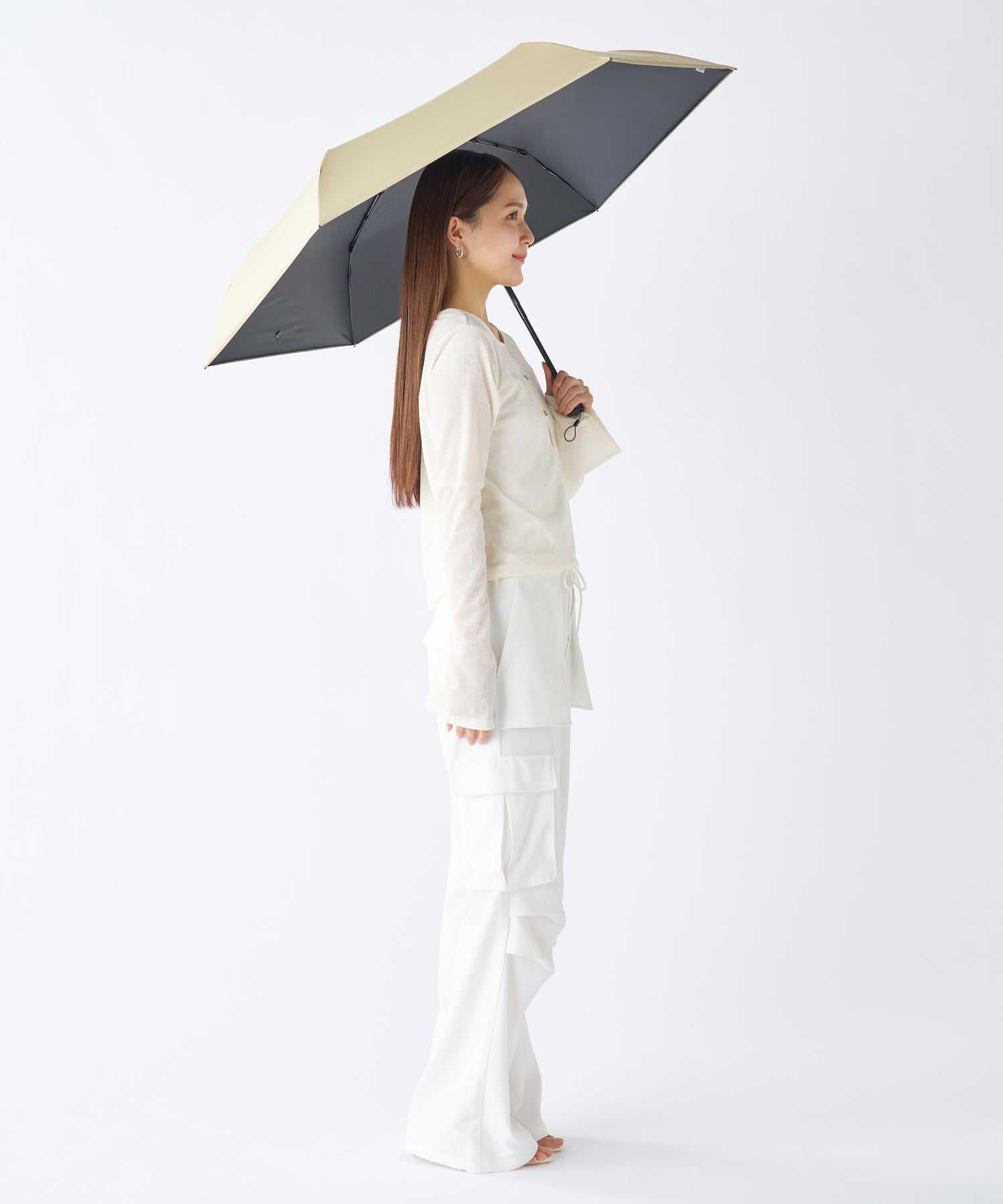 エスタ estaa 【超軽量/約240g~】マジカルテックプロ 遮光率100% 自動開閉傘 晴雨兼用日傘 UV 58cm (ペールスカイ) ペールスカイ