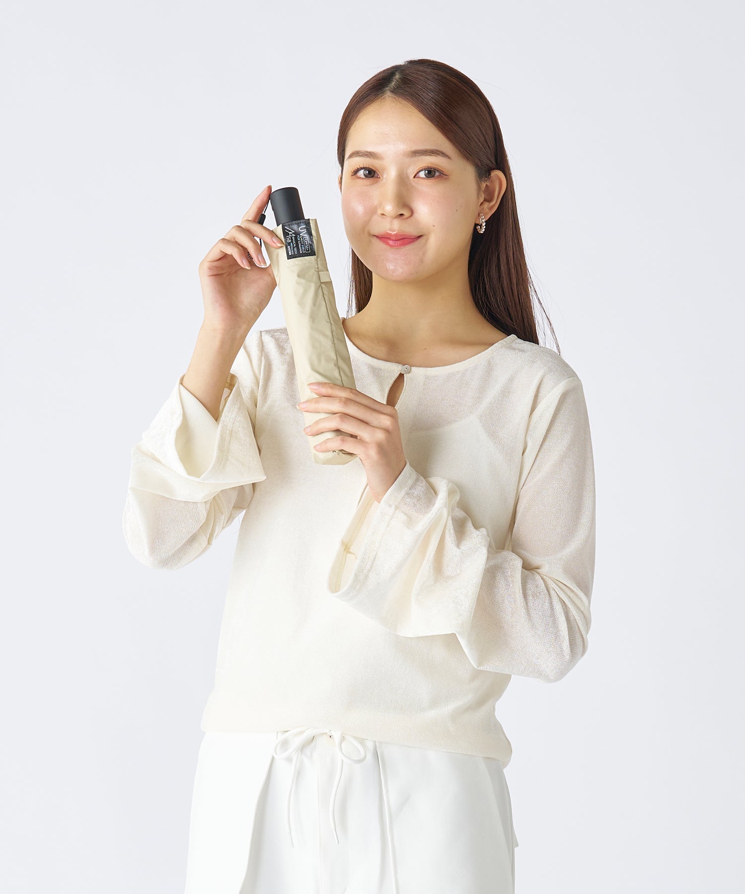 エスタ estaa 【超軽量/約240g~】マジカルテックプロ 遮光率100% 自動開閉傘 晴雨兼用日傘 UV 58cm (ペールスカイ) ペールスカイ