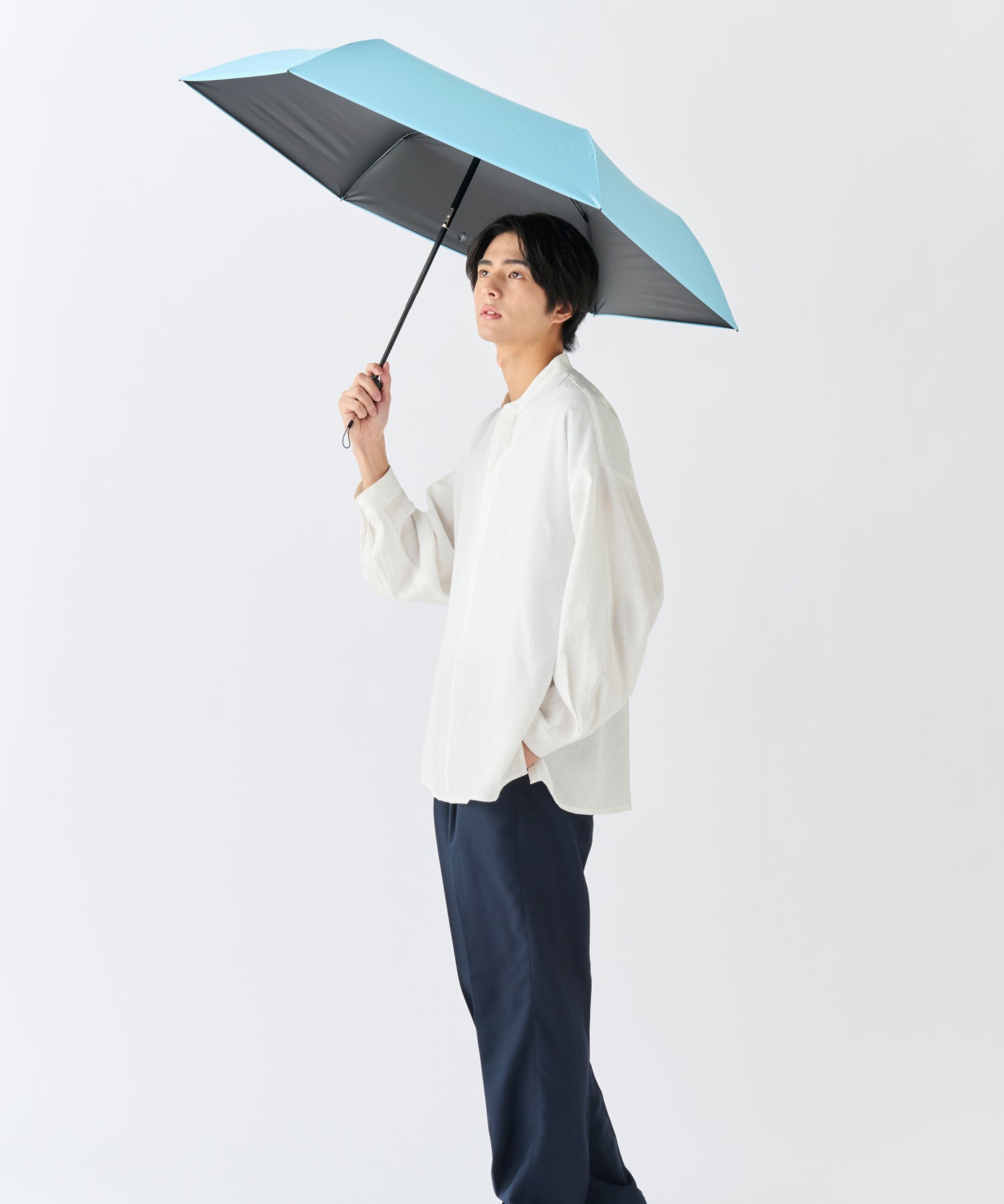 エスタ estaa 【超軽量/約240g~】マジカルテックプロ 遮光率100% 自動開閉傘 晴雨兼用日傘 UV 58cm (ペールスカイ) ペールスカイ