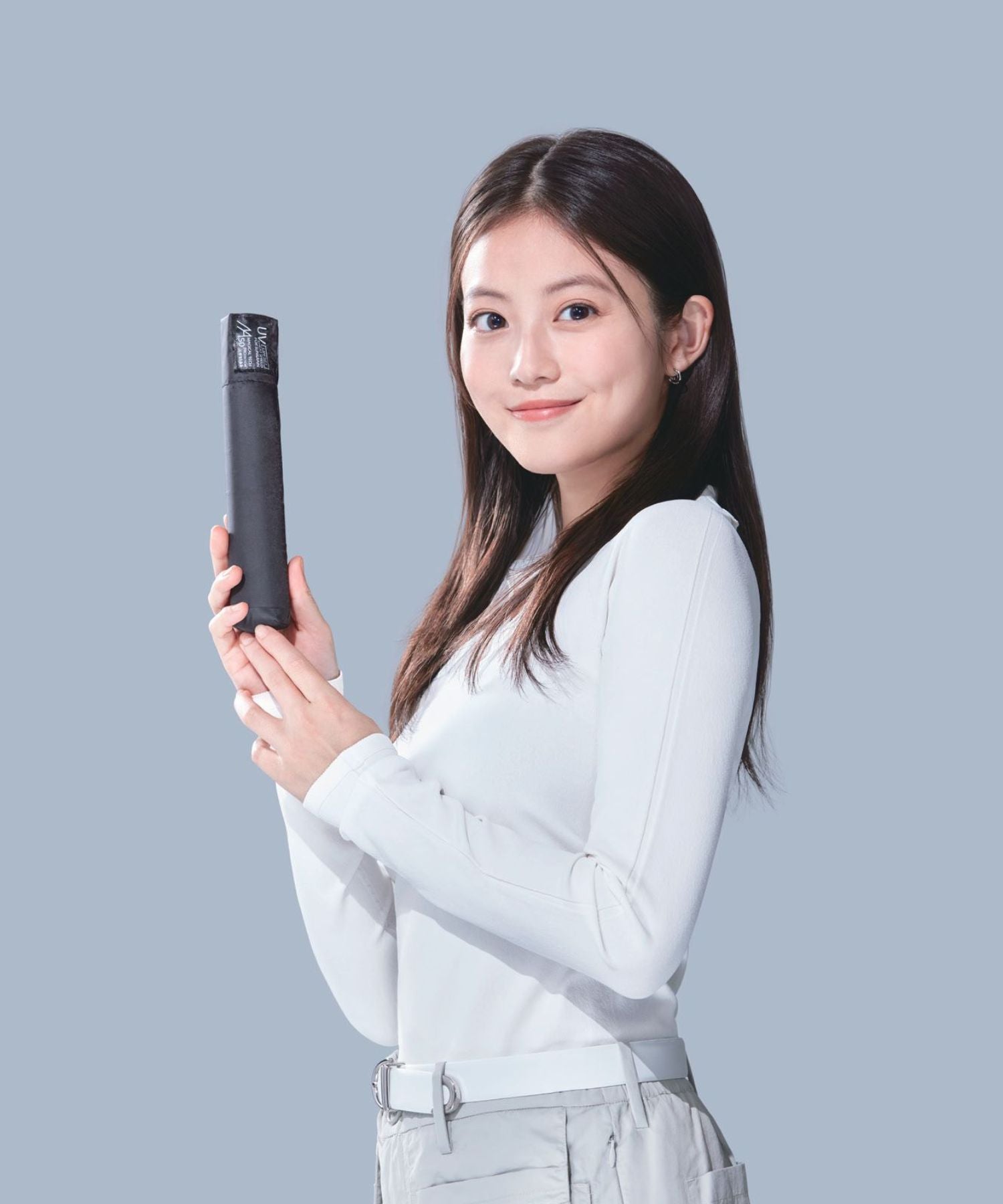 【マジ軽 超軽量約98g~ 遮光率100% スリム50cm】晴雨兼用折りたたみ日傘 雨傘 無地 遮熱 UV -マジカルテックプロテクション- (ベージュ) ベージュ