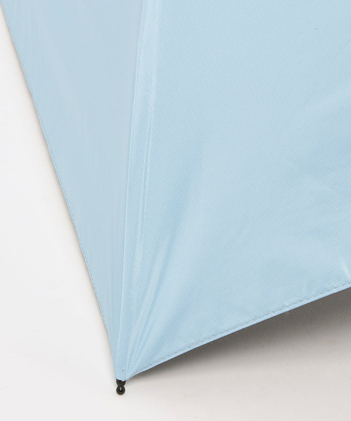 【マジ軽 超軽量約98g~ 遮光率100% スリム50cm】晴雨兼用折りたたみ日傘 雨傘 無地 遮熱 UV -マジカルテックプロテクション- (ベージュ) ベージュ