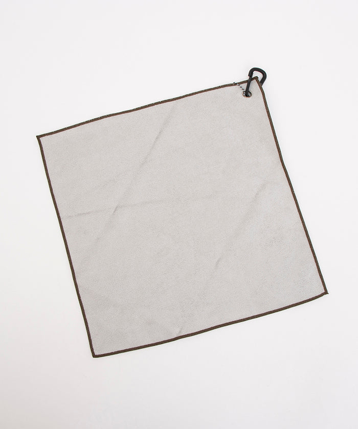 エスタ estaa 【くっつきタオル】WEB限定 猫 ハンカチ 傘袋 レイングッズ (グリーン) グリーン