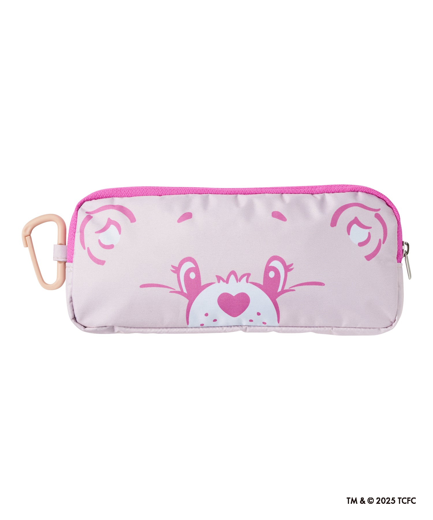 【遮光率100%】ケアベア(TM) CareBears(TM) ケース入り コンパクト 折りたたみ 日傘 CHEER (ペールピンク) ペールピンク