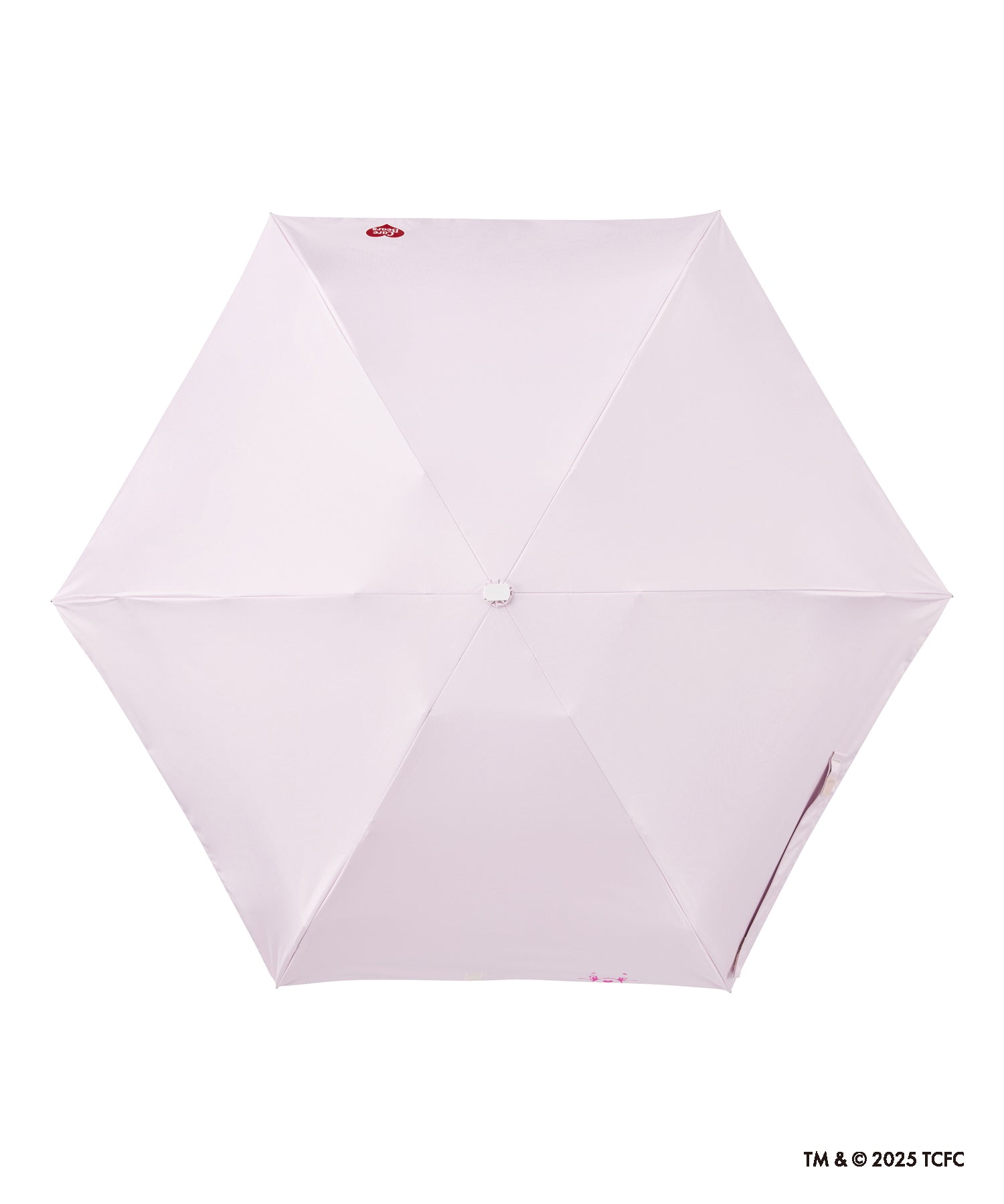 【遮光率100%】ケアベア(TM) CareBears(TM) ケース入り コンパクト 折りたたみ 日傘 CHEER (ペールピンク) ペールピンク