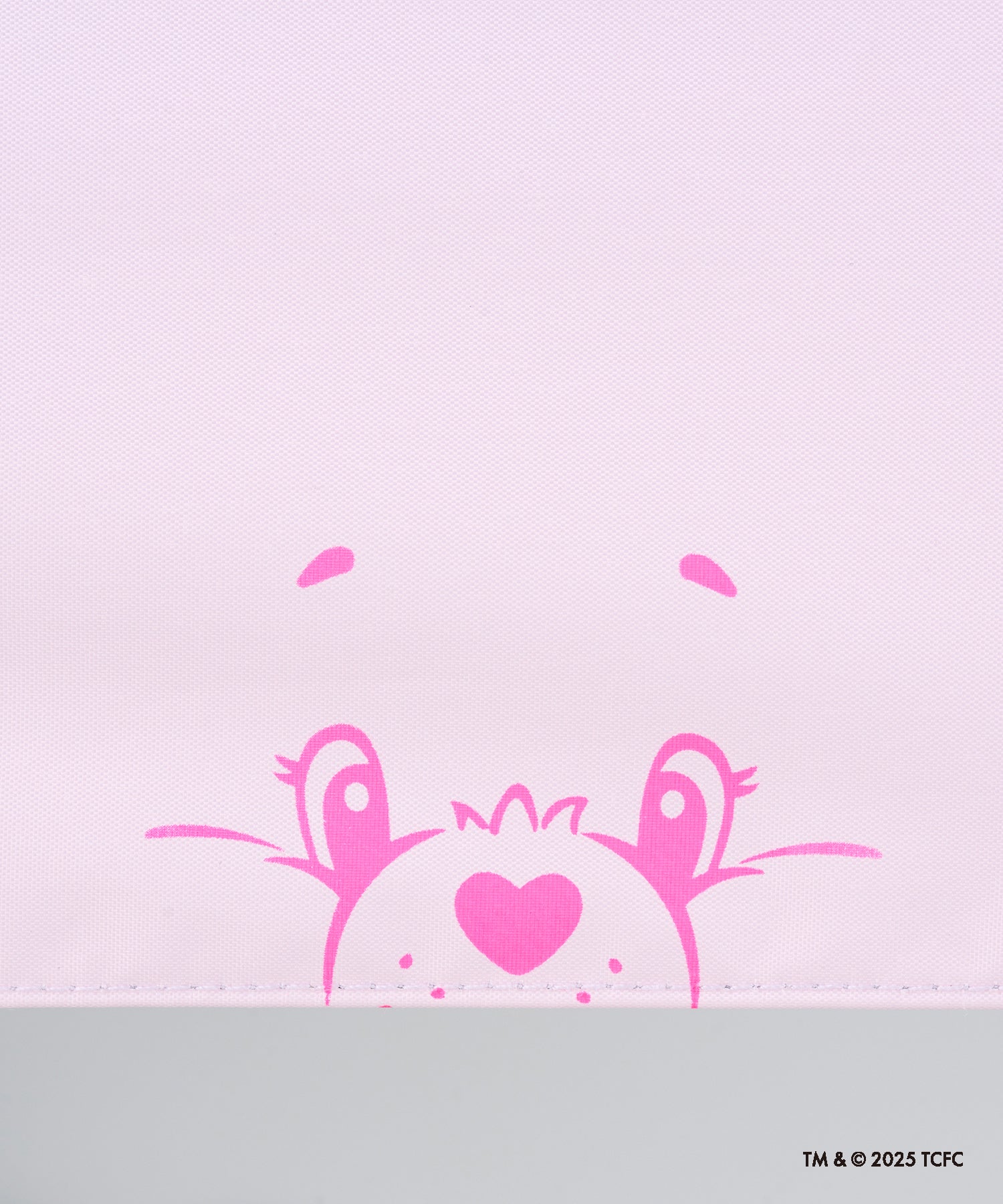 【遮光率100%】ケアベア(TM) CareBears(TM) ケース入り コンパクト 折りたたみ 日傘 CHEER (ペールピンク) ペールピンク
