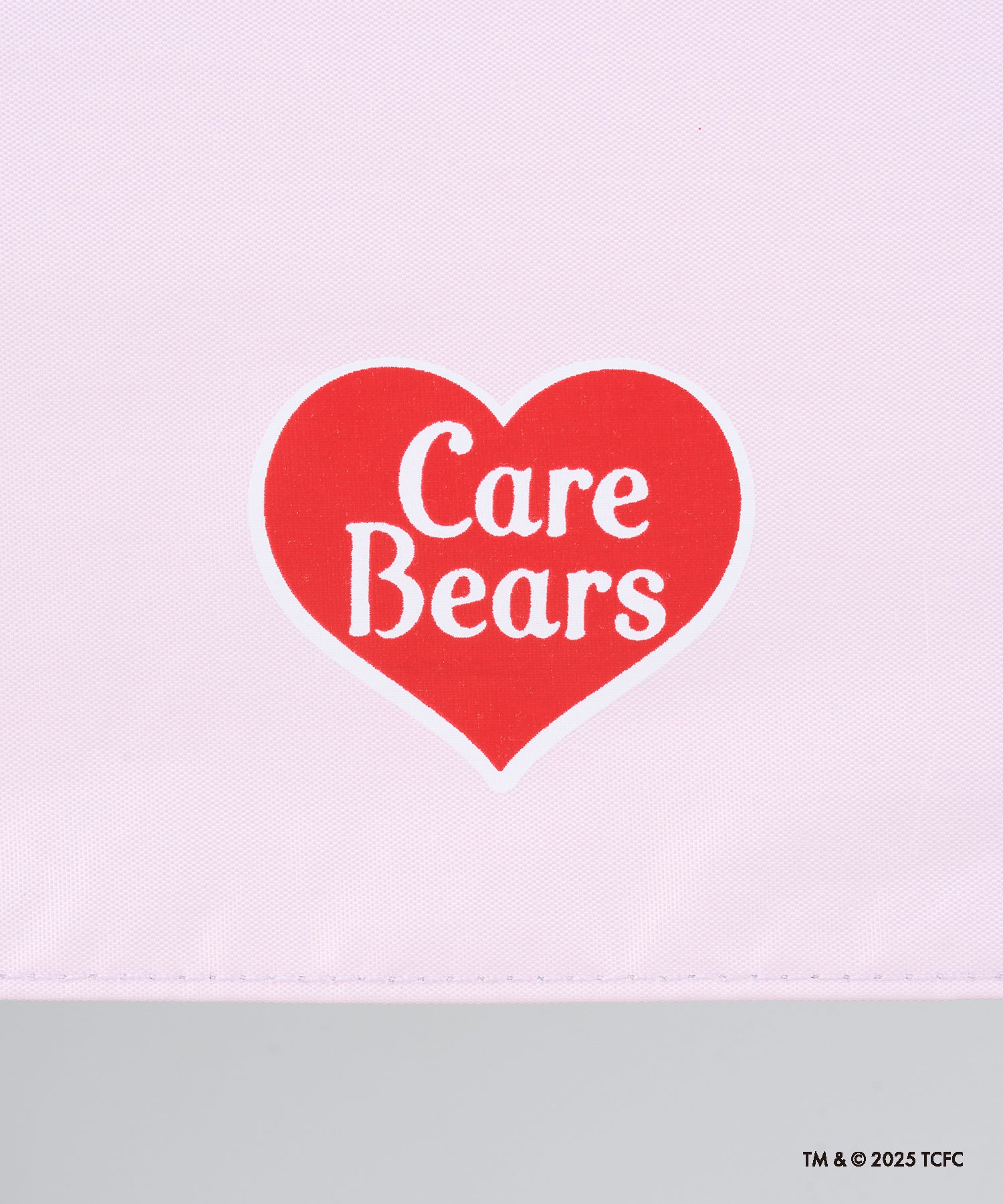 【遮光率100%】ケアベア(TM) CareBears(TM) ケース入り コンパクト 折りたたみ 日傘 CHEER (ペールピンク) ペールピンク