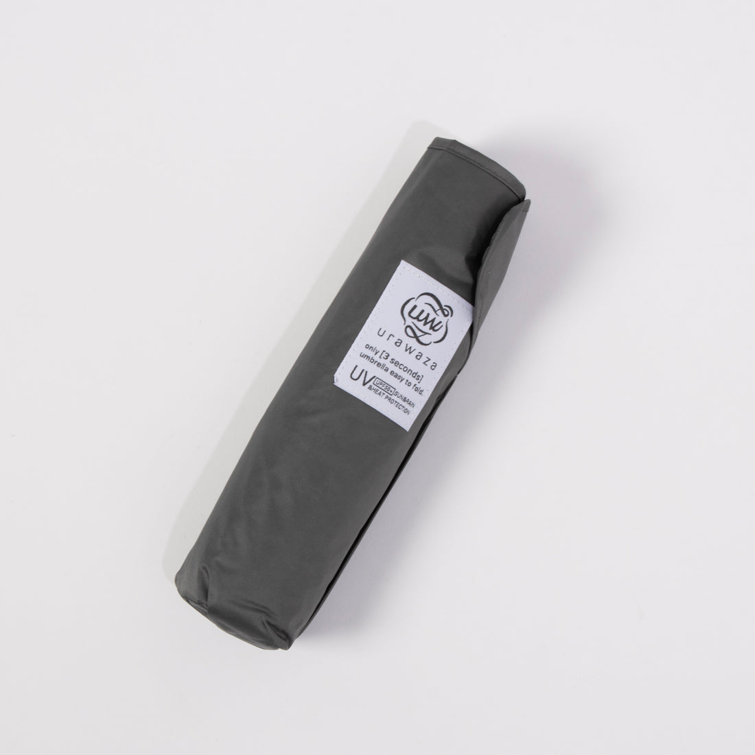 エスタ estaa 【3秒でたためる】晴雨兼用折りたたみ日傘 -urawaza- 1級遮光 遮熱 UV 軽量 ユニセックス (ダークグレー) ダークグレー