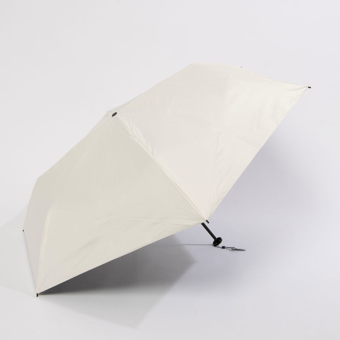 エスタ estaa 【3秒でたためる】晴雨兼用折りたたみ日傘 -urawaza- 1級遮光 遮熱 UV 軽量 ユニセックス (オフホワイト) オフホワイト