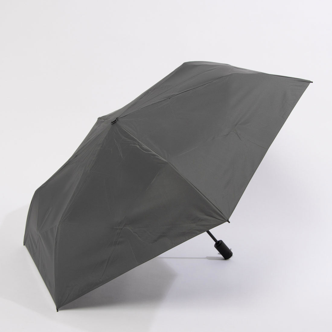 エスタ estaa 【3秒でたためる 自動開閉】晴雨兼用折りたたみ日傘 -urawaza- 1級遮光 遮熱 UV 軽量 (ダークグレー) ダークグレー