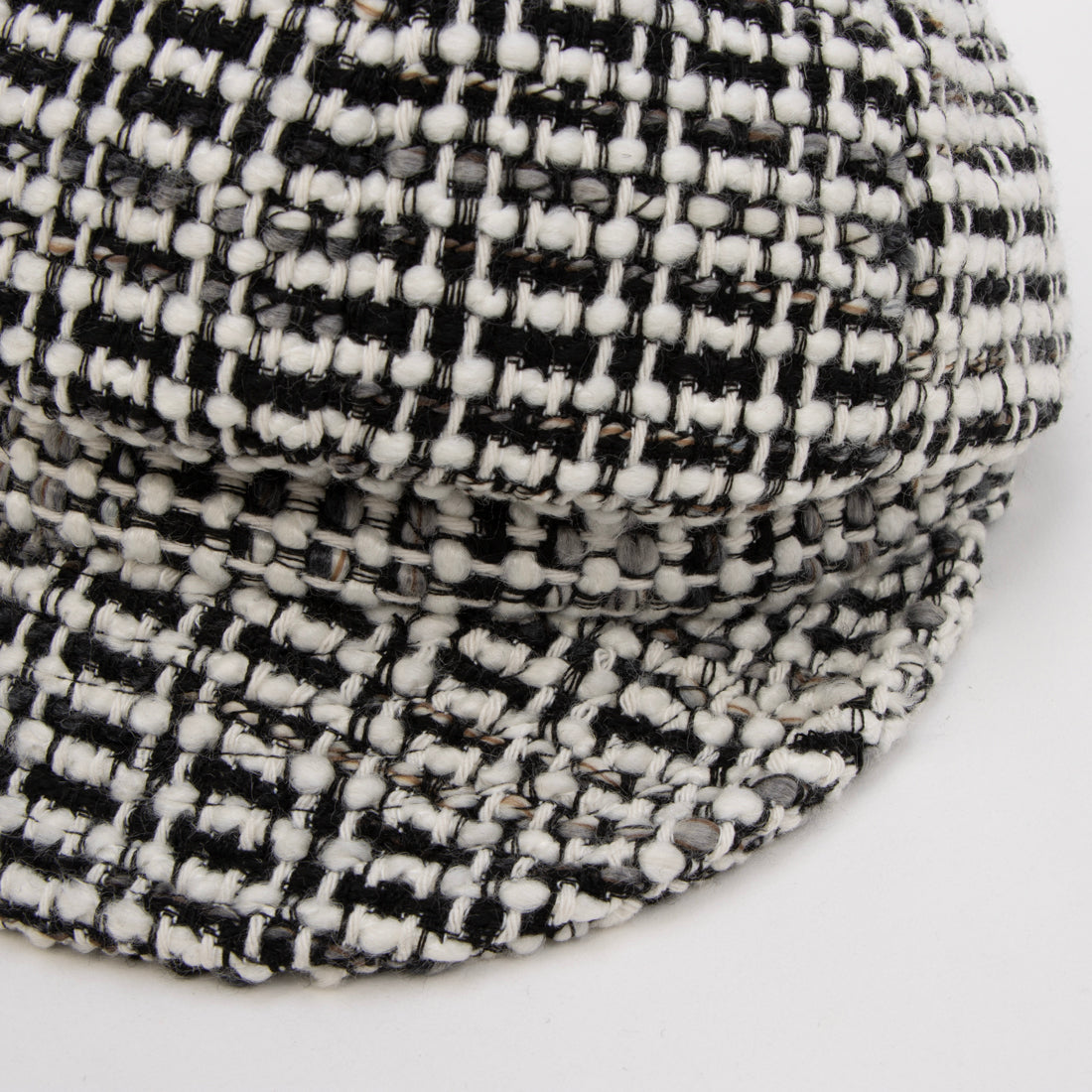 エスタ estaa キャスケット 帽子 ざっくりツイード サイズ調整可 (チャコールグレー) チャコールグレー