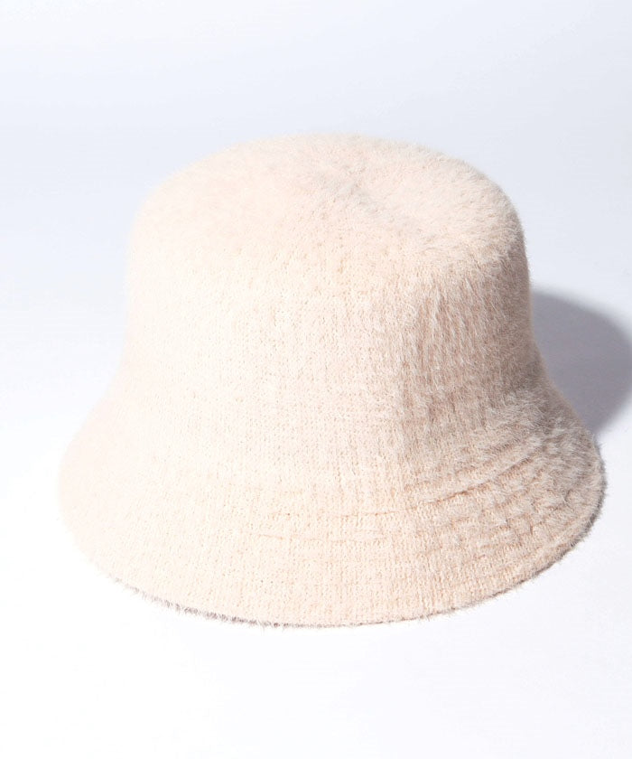 エスタ estaa estaa(エスタ)アンゴラ風 バケットハット (モカブラウン) モカブラウン