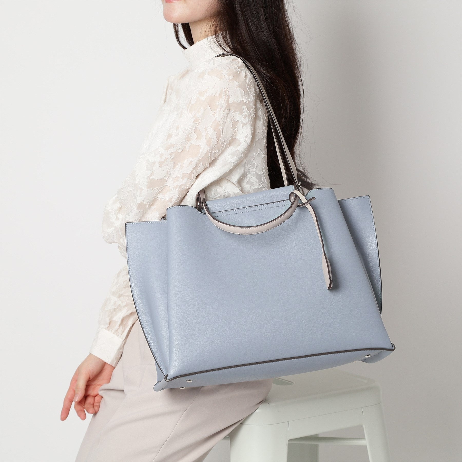 エスペランサ ESPERANZA 横型A4トートバッグ (グレージュ(012)) グレージュ(012)