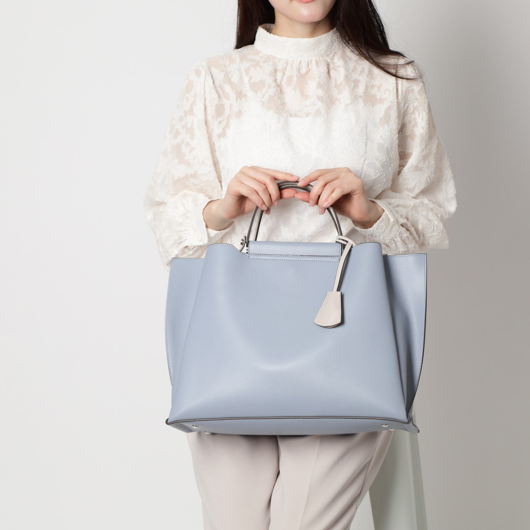 エスペランサ ESPERANZA 横型A4トートバッグ (グレージュ(012)) グレージュ(012)