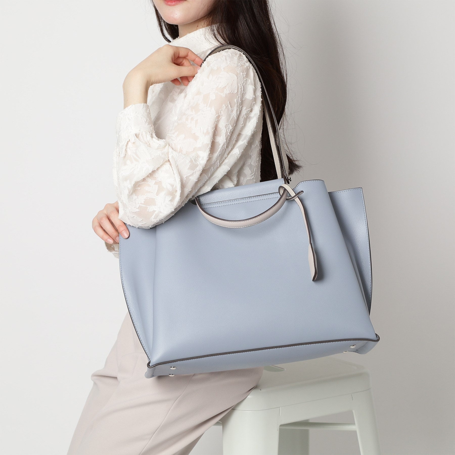 エスペランサ ESPERANZA 横型A4トートバッグ (グレージュ(012)) グレージュ(012)