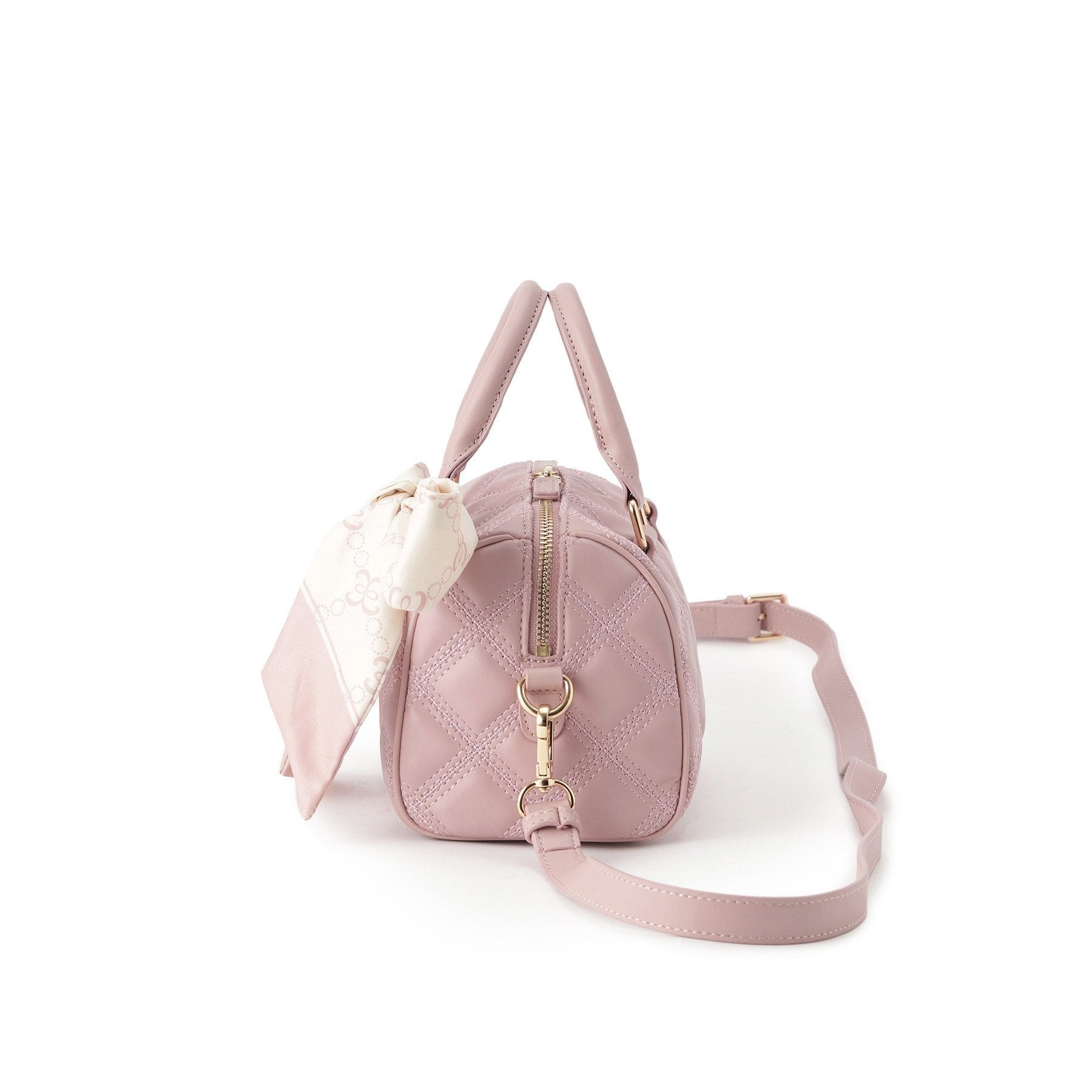 エスペランサ ESPERANZA スカーフリボンキルティングバッグ (アイボリー(004)) アイボリー(004)