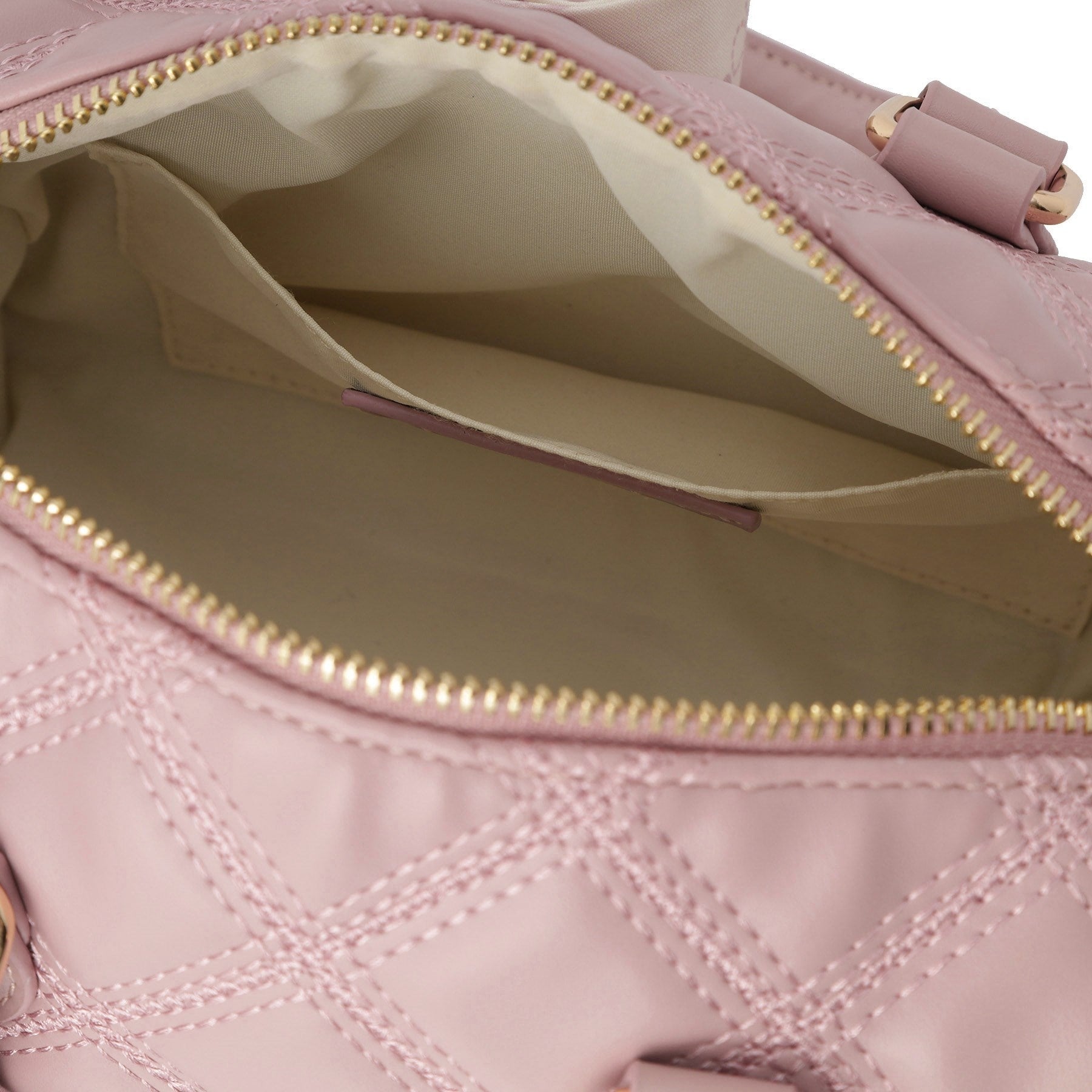 エスペランサ ESPERANZA スカーフリボンキルティングバッグ (アイボリー(004)) アイボリー(004)