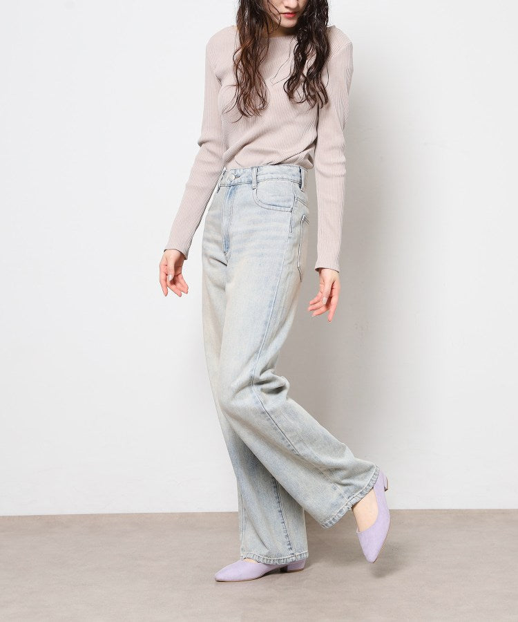 エスペランサ ESPERANZA クッションフラットヒールパンプス 結婚式二次会 パーティー 入学式 (ブラック(519)) ブラック(519)