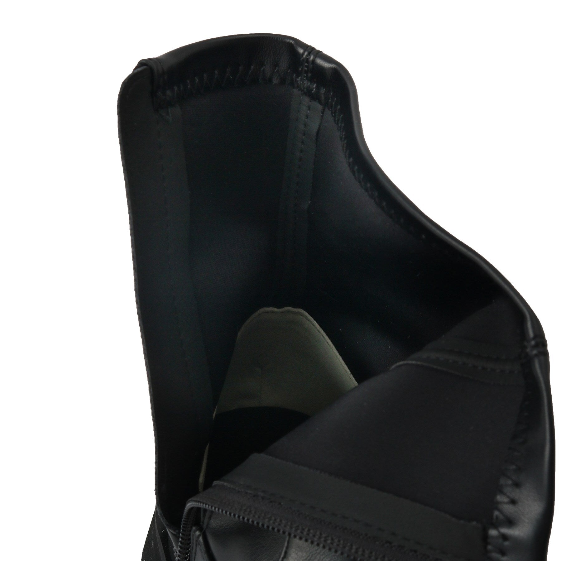 エスペランサ ESPERANZA 厚底トラックソールショートブーツ レイン対応 (ブラック(019)) ブラック(019)