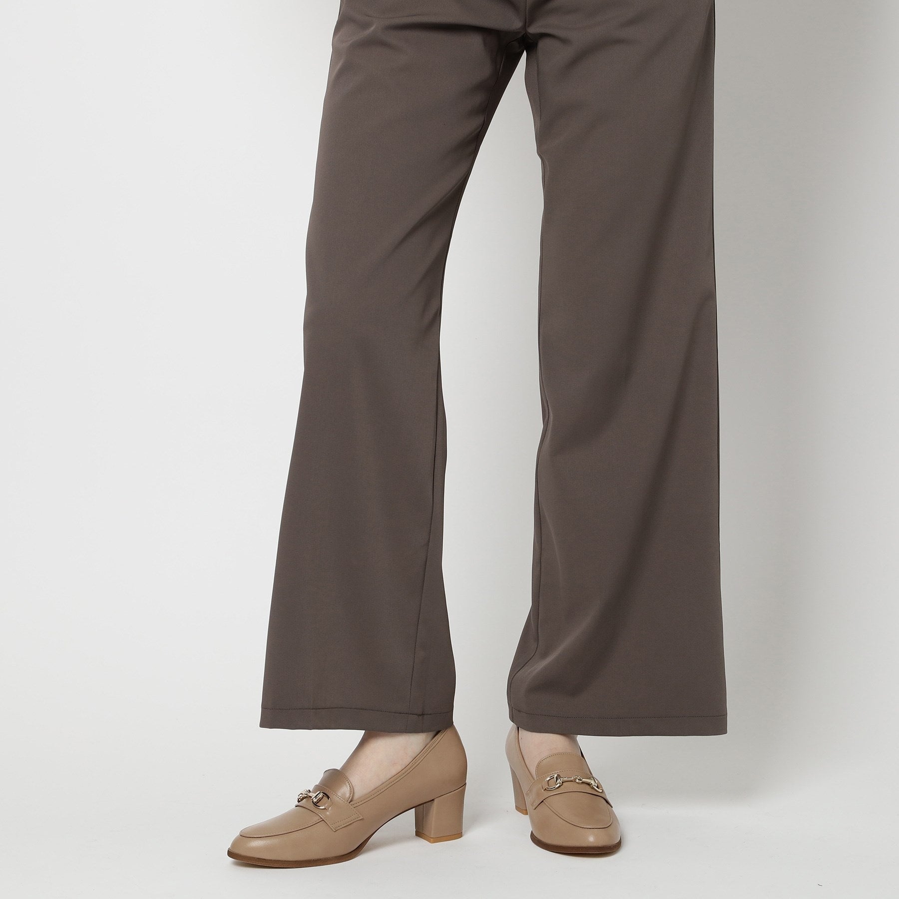 エスペランサ ESPERANZA ミドルヒールビットローファー (ブラック(019)) ブラック(019)