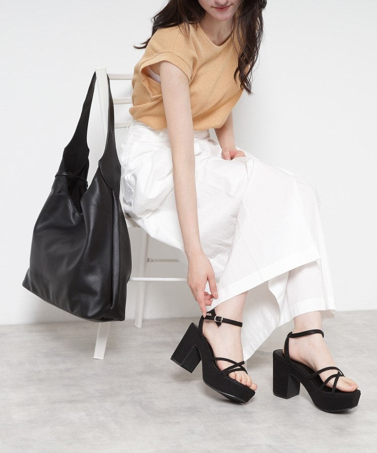 エスペランサ ESPERANZA 厚底アンクルベルトサンダル (ゴールド(107)) ゴールド(107)