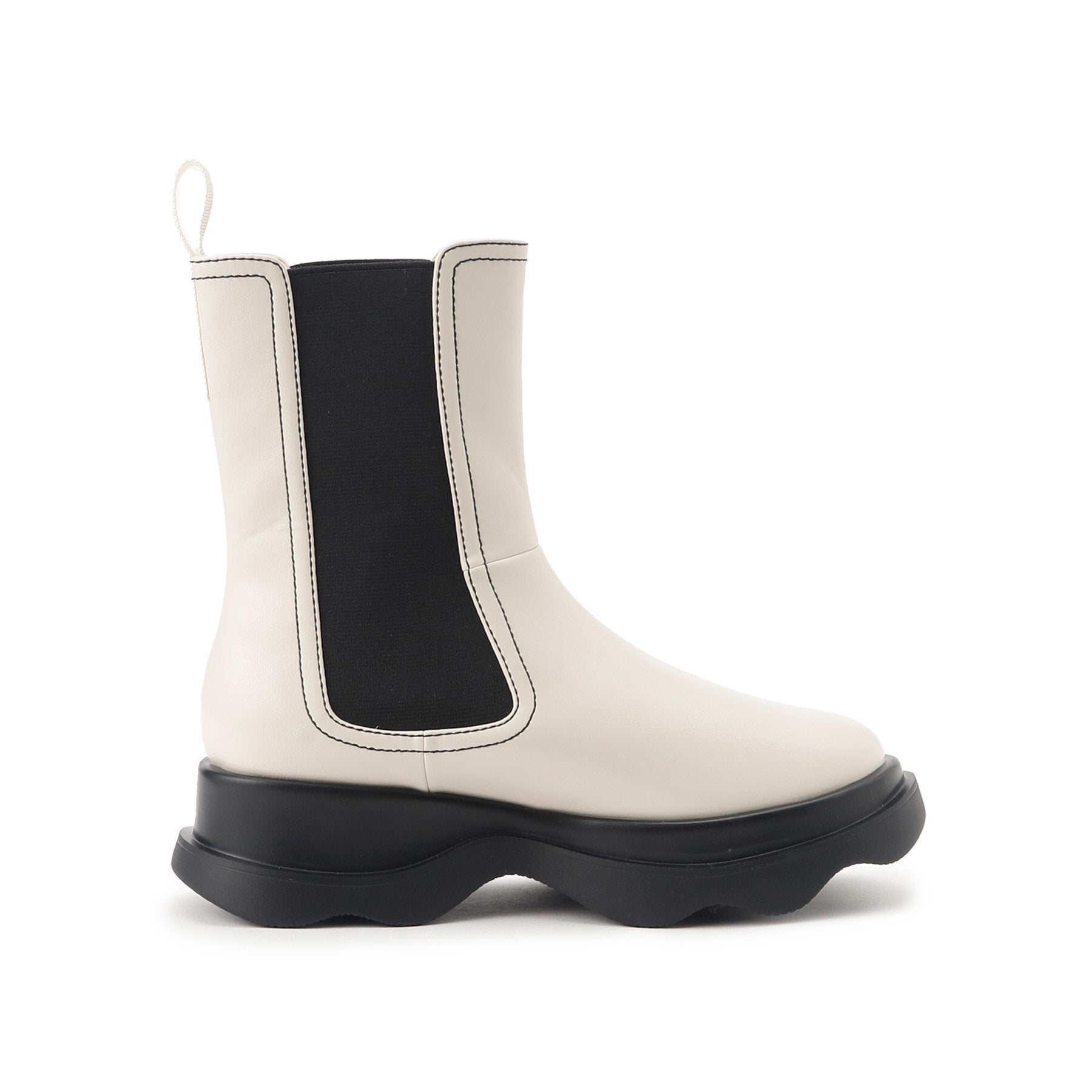 エスペランサ ESPERANZA ウェーブソールサイドゴアショートブーツ (ブラック(019)) ブラック(019)