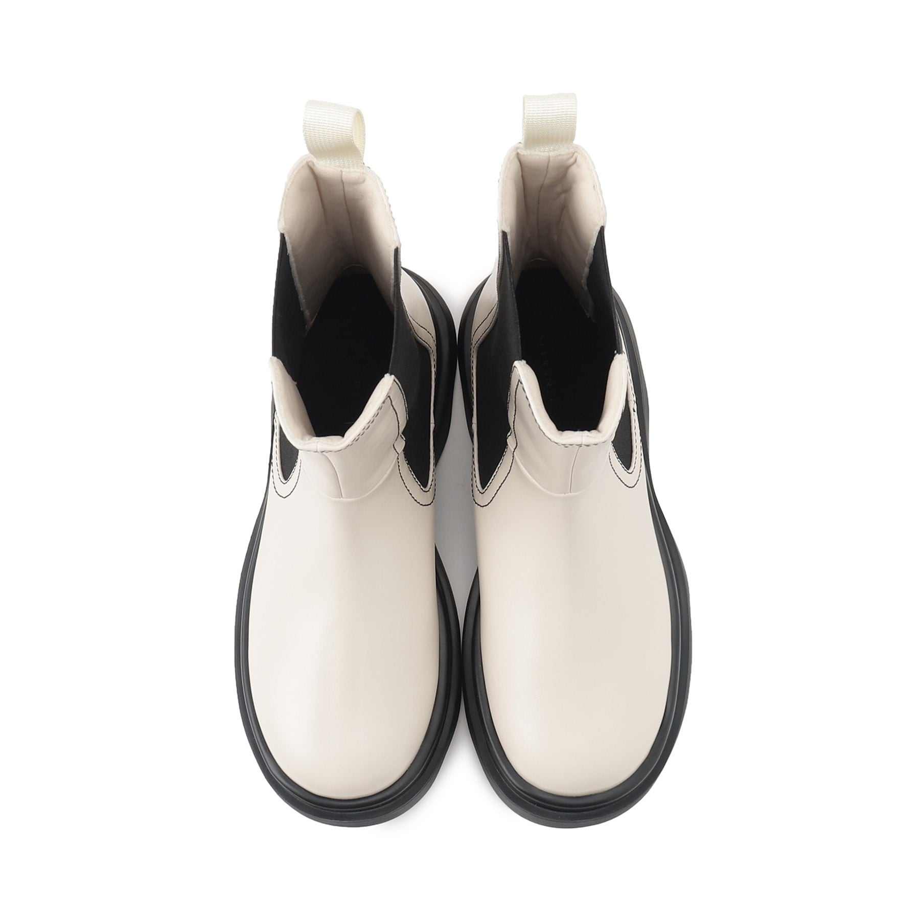 エスペランサ ESPERANZA ウェーブソールサイドゴアショートブーツ (ブラック(019)) ブラック(019)