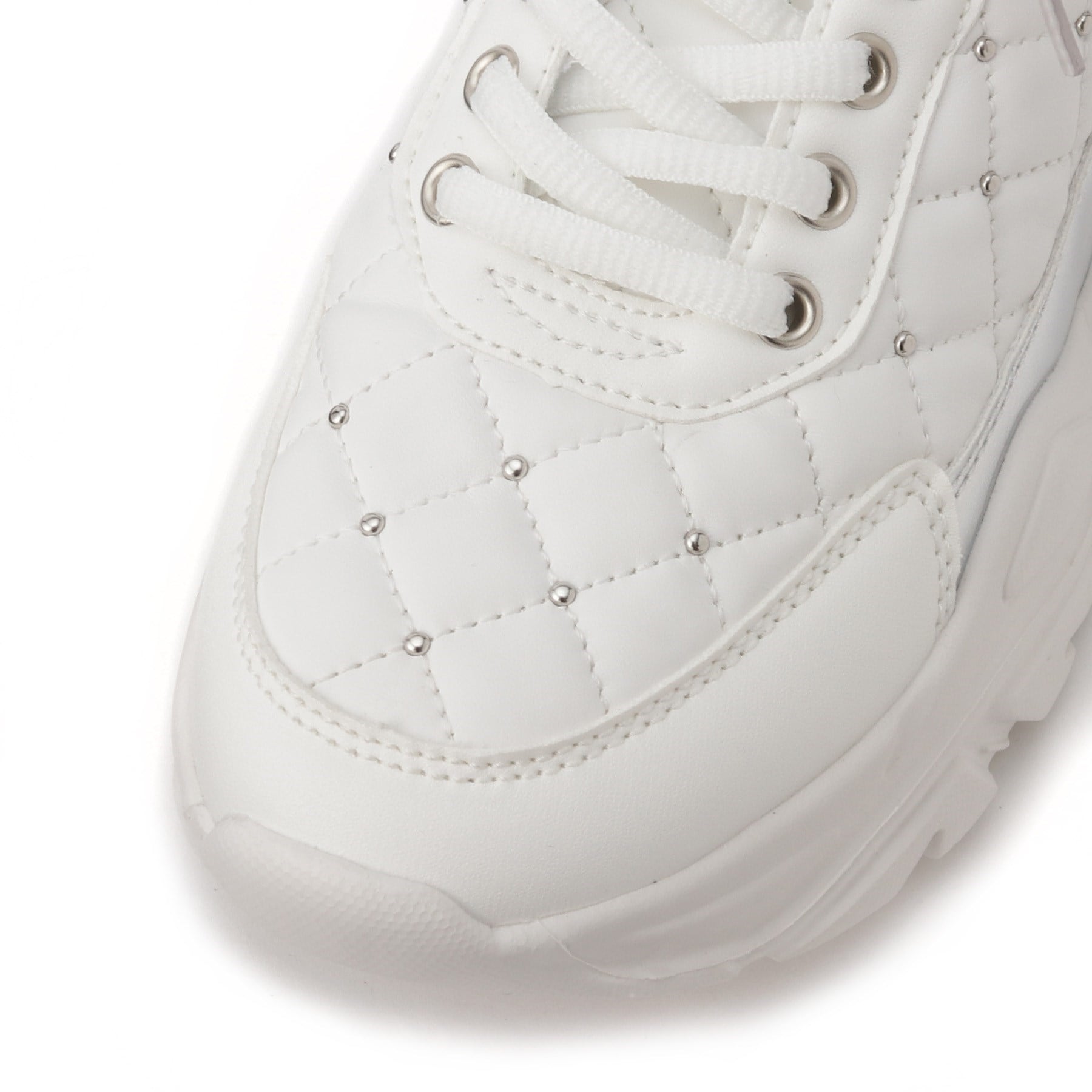 エスペランサ ESPERANZA キルティングスニーカー 24SS (ホワイト(001)) ホワイト(001)