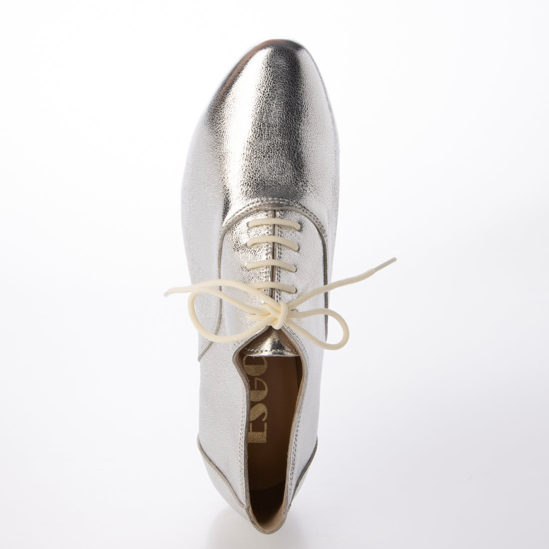 エスゴ ESGO 極上フィット 本革ボロネーゼレースアップシューズ (シルバー) シルバー
