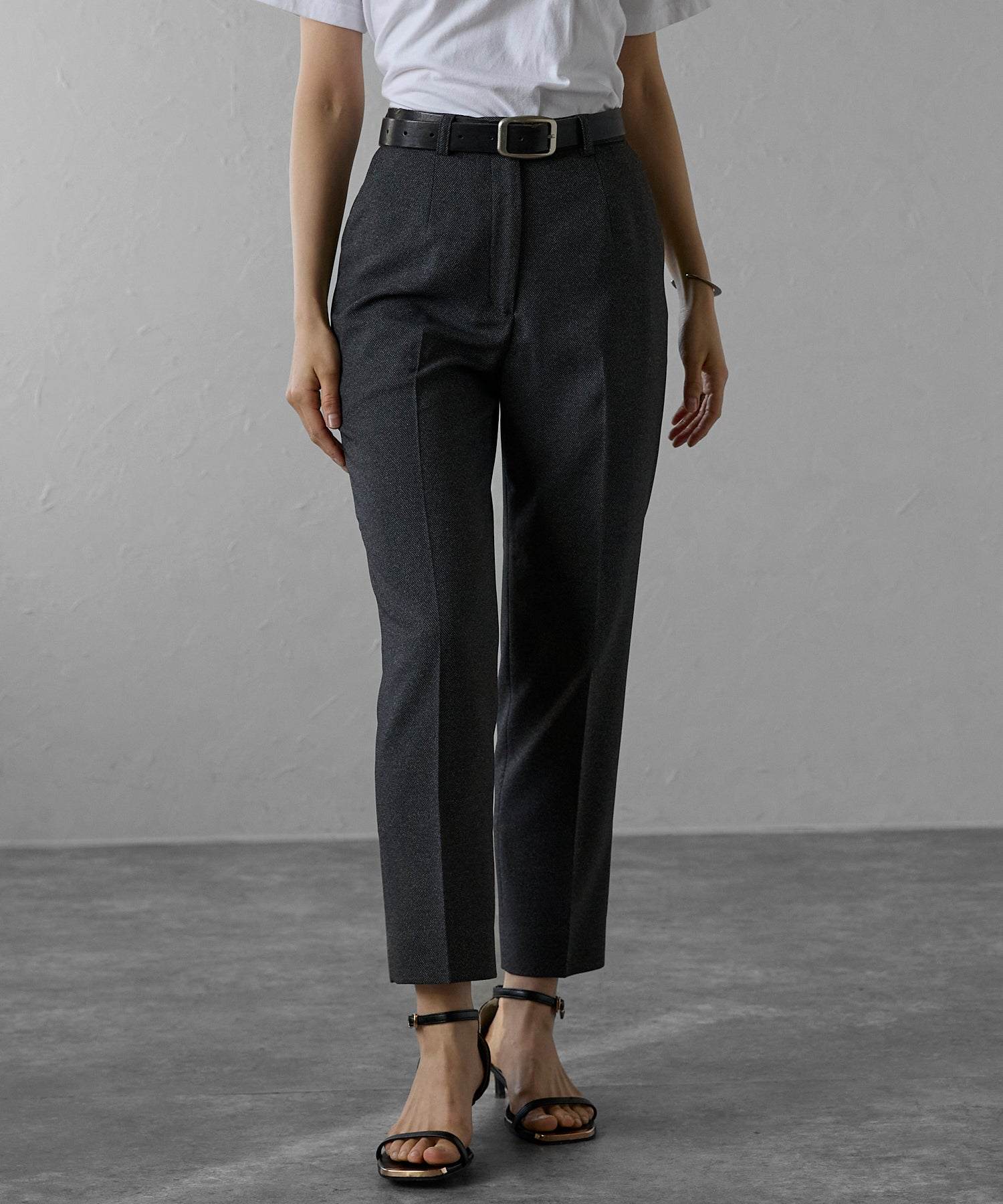 エトレプレ etre pret テーパードパンツ (ネイビー) ネイビー