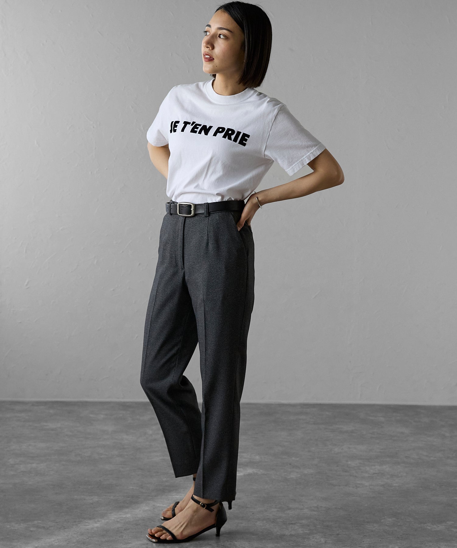 エトレプレ etre pret テーパードパンツ (ネイビー) ネイビー