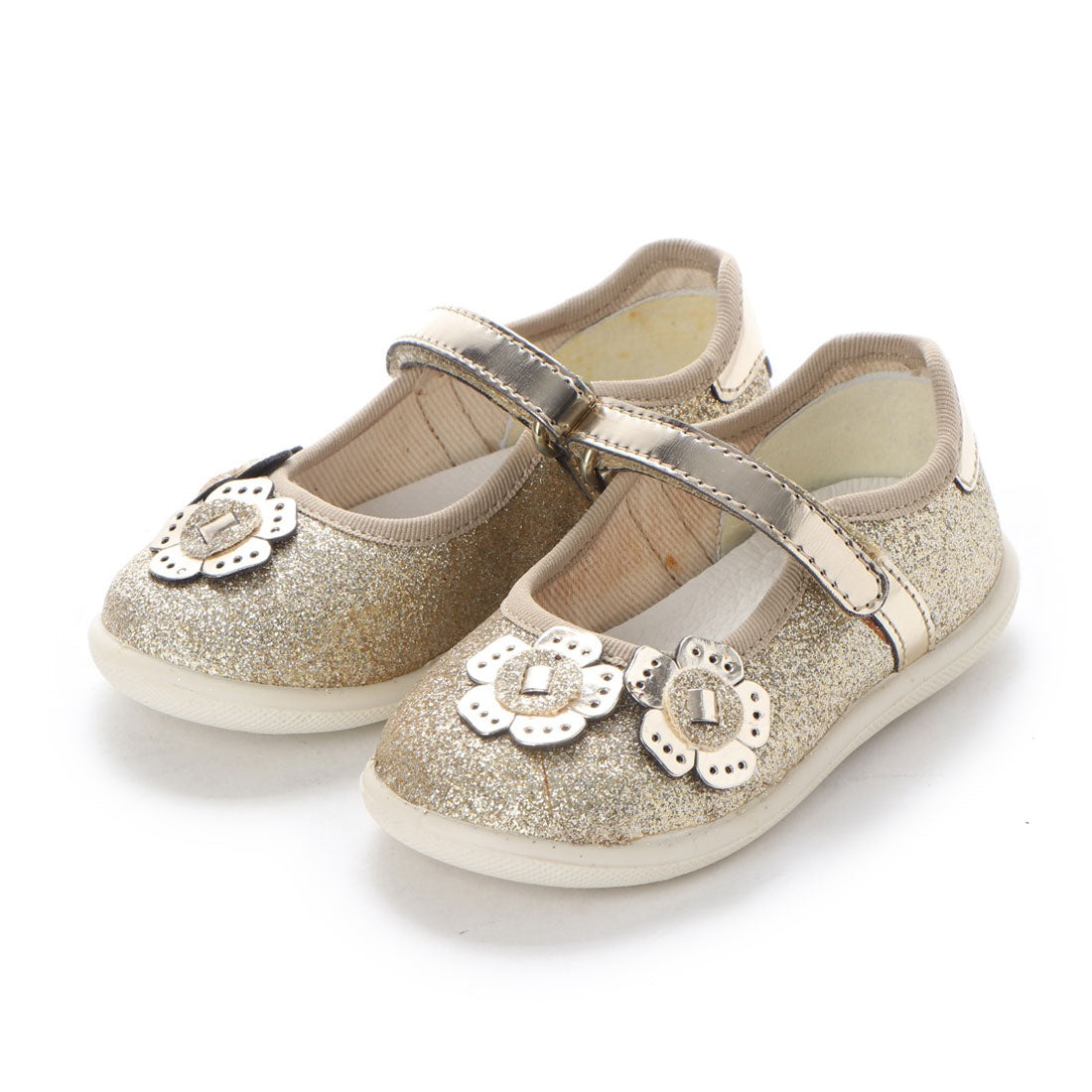 ヨーロッパコンフォートシューズ EU Comfort Shoes Naturino ベビーパンプス,ゴールド