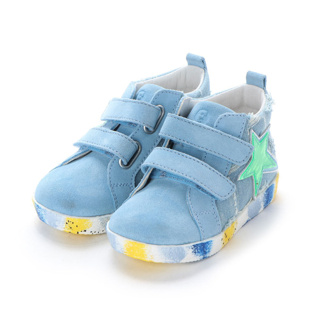 ヨーロッパコンフォートシューズ EU Comfort Shoes Naturino ベビーローカットスニーカー,ライトブルー