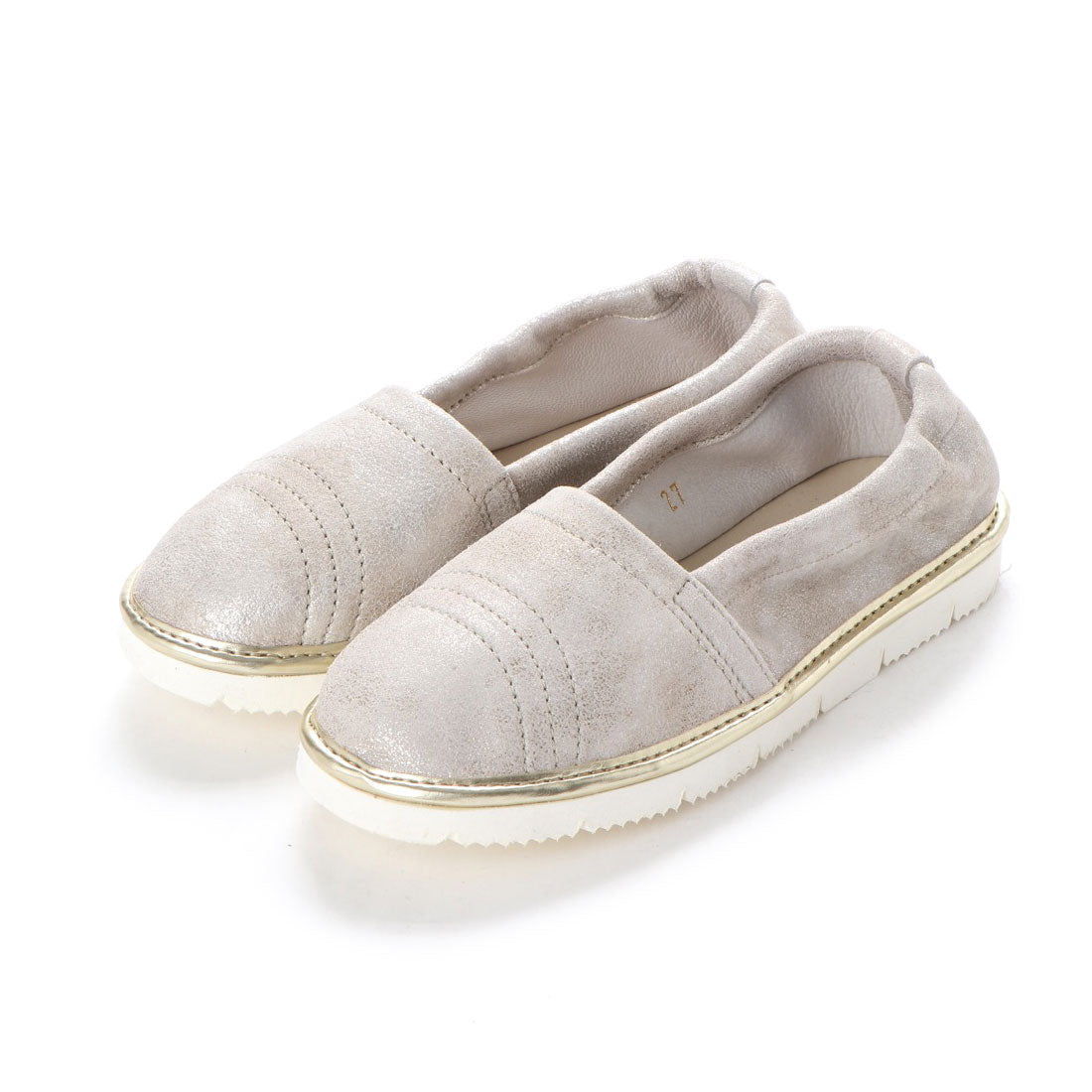 ヨーロッパコンフォートシューズ EU Comfort Shoes Naturino キッズスリッポン,シルバー