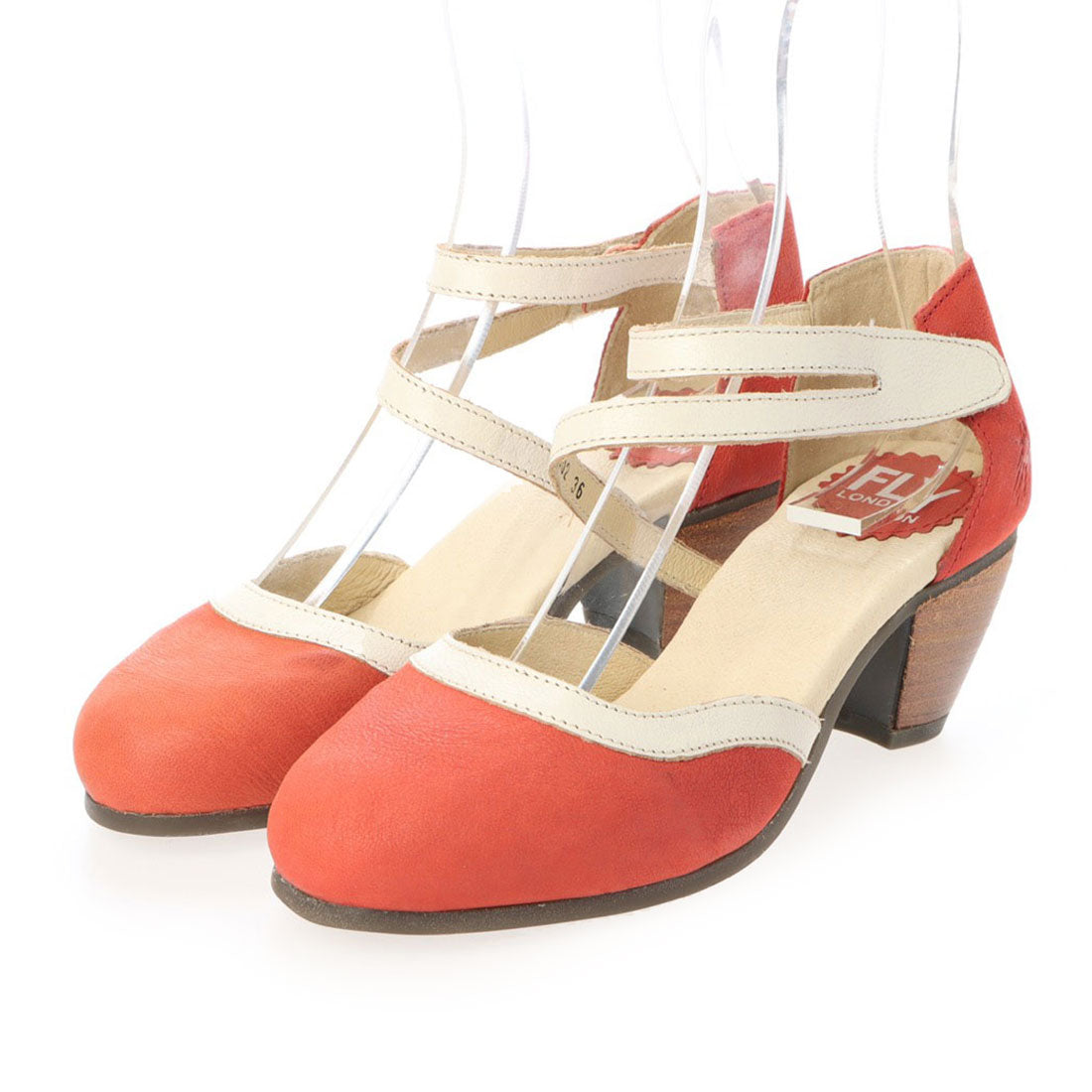 ヨーロッパコンフォートシューズ EU Comfort Shoes パンプス,レッド