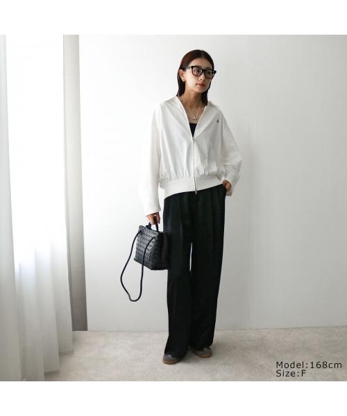 ユーフォリック euphoric' euphoric' ブルゾン EU-CT5210 スウェット ジップアップ (99/BLACK/ブラック) 99/BLACK/ブラック