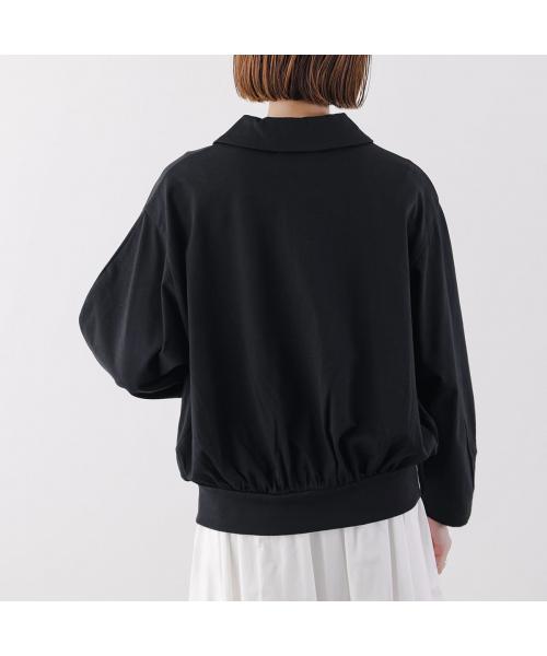 ユーフォリック euphoric' euphoric' ブルゾン EU-CT5210 スウェット ジップアップ (99/BLACK/ブラック) 99/BLACK/ブラック