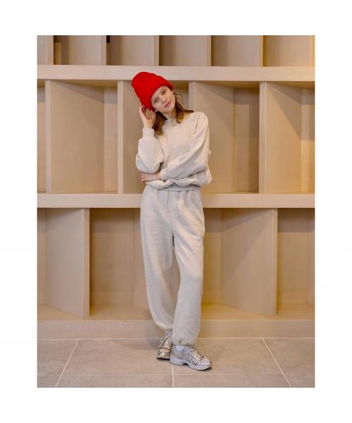 ユーフォリック euphoric' euphoric' トレーナー EU-CT5309 スウェット (80/LIGHT-GRAY/ライトグレー) 80/LIGHT-GRAY/ライトグレー