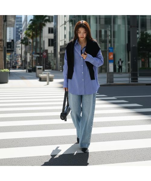 ユーフォリック euphoric' euphoric' ストール Sailor Stole EU-KN5308 ニット セーラー (50/RED/レッド) 50/RED/レッド