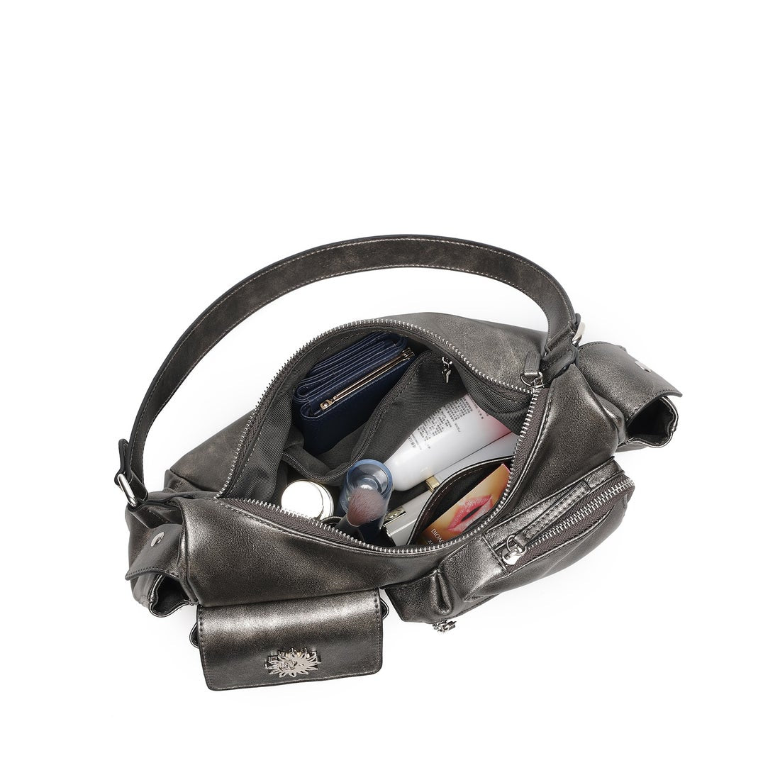 エヴリス EVRIS 【EVRIS/エヴリス】SUNNY マルチポケットワイドショルダーバッグ (BRN51) BRN51