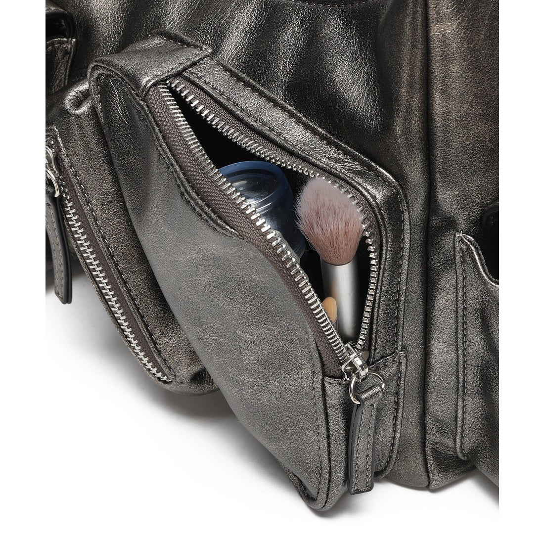 エヴリス EVRIS 【EVRIS/エヴリス】SUNNY マルチポケットワイドショルダーバッグ (BRN51) BRN51